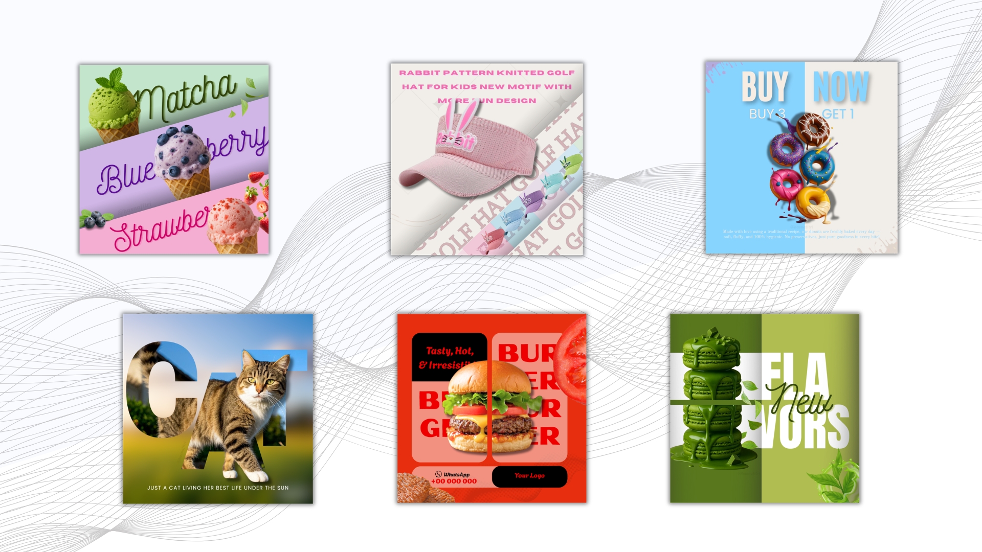 Creative Social Media Design Collection
